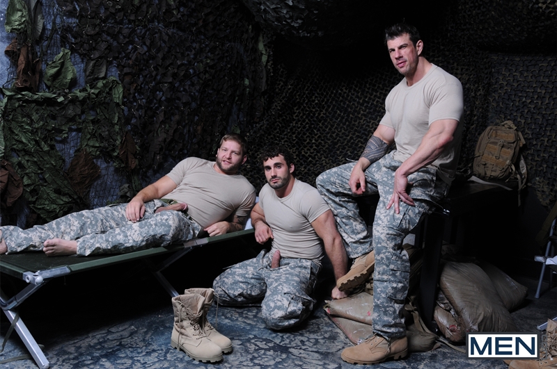 Men com Military Tour Duty beefy threesome Zeb Atlas Colby fucking Jaxton Wheelers muscle butt horny cock whore mouth ass 004 tube download torrent gallery sexpics photo - Colby Jansen, Jaxton Wheeler and Zeb Atlas