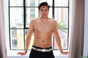 Leo Walker strips naked smooth ass stroking huge young cock massive cum load ActiveDuty 001 gay porn pictures gallery 300x200 - Darren and Kaleo